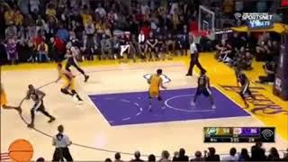Kobe Bryant's last 3 minutes game on his final NBA game..