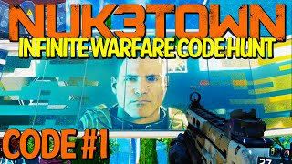 Infinite Warfare - Nuketown Code Hunt Step #1 - Lt. Reyes Message on Nuketown (COD IW EASTER EGGS)