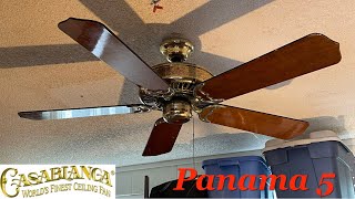 50” Casablanca Panama 5 ceiling fan (2023 Remake)