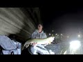 35” musky eats stateside shad fly