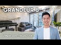 Grandeur 8 | 2 + Study | 1,130 sqft | $1.22M | D20 | Singapore Home Tour | Melvin Lim