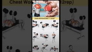 Best workout for big chest at gym how to gain big chest at home #workout