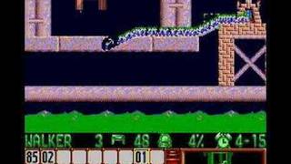 Lemmings - Mayhem Level 20 Solution