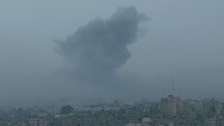 Raw: Israel Bombs Multiple Targets in Gaza