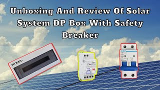 Solar Inverter Protection Setup / Devices