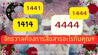 🔮 🔆🌈 4444-1144-1444-1414-4114-จักรวาลต้องการสื่อสารอะไรกับคุณ(ไขความลับที่ซ่อนอยู่ในตัวคุณ#tarot