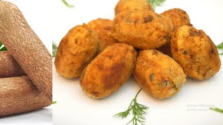 Croquettes de manioc🤤😍, le niambi n'a jamais été aussi délicieux😋😍!!