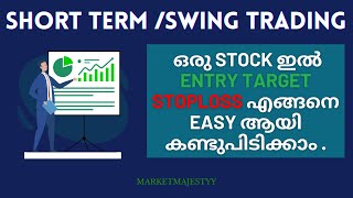 Find Entry, SL, and Targets easily // Complete Stock Market learning series in Malayalam // Part 22