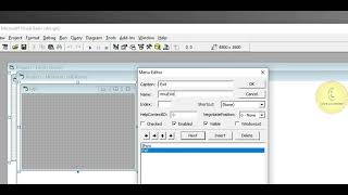 VisualBasic6.0 | Adding menu bar in MDI form | CodeLearning