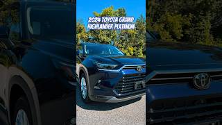 2024 Toyota Grand Highlander Platinum