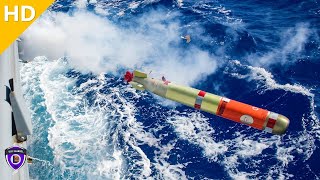 HMCS  Winnipeg (FFH 338) Launch a Torpedo Exercise