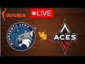 🔴 Live: Minnesota Lynx vs Las Vegas Aces | WNBA Live Play by Play Scoreboard