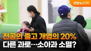 전공의 줄고 개업의 20% 다른 과로…소아과 소멸? / 연합뉴스TV (YonhapnewsTV)