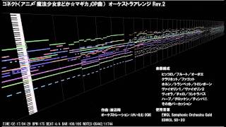 【オケアレンジ】魔法少女まどか☆マギカOP「コネクト」 Rev.2