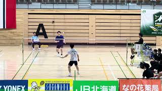 第74回北海道実業団選手権大会 JR北海道9加藤 vs 札幌市役所