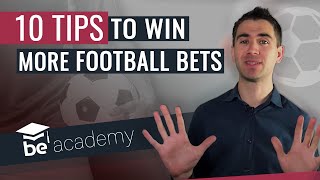 10 tips on how to win more football bets