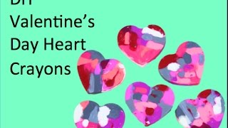 DIY Valentine's Day Crayons