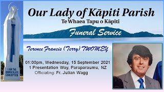 Funeral Service - Terence Francis (Terry) TWOMEY