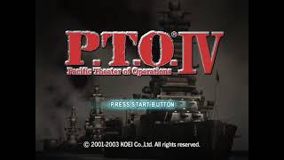 P T O  IV   Pacific Theater of Operations USA - Playstation 2 (PS2)