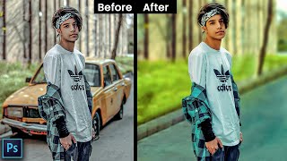 How to remove object in adobe photoshop tutorial 2023 part01