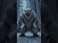 GIANT Snow Yeti SPOTTED Outside Of A Cave In Germany #youtubeshorts #youtube #monster