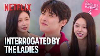 Jeong-su and a picnic table full of women | Single's Inferno Season 4 | Netflix [ENG SUB]