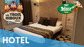 HOTEL LES TROIS HIBOUX ROOM TOUR PARC ASTERIX 2022