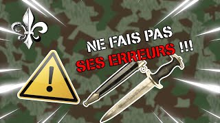 VIDEO MILITARIA #3 ERREURS DE DÉBUTANT+ LES COPIES DE DAGUES ALLEMANDES+ CONSEIL LECTURE