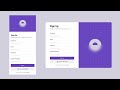 Responsive Registration Form using HTML and CSS | SignIn & SignUp Form Design Tutorial