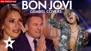 Very Extraordinary Singing Song Gembel Bon Jovi Making the Jury Cry Hysterically American Got Talent