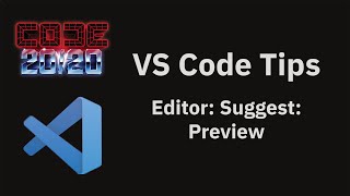 VS Code tips — Suggestion previews