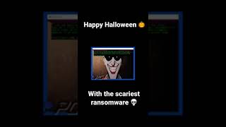 Selection of scariest ransomware for Halloween 🎃 #short #halloween #ransomware #cybersecurity