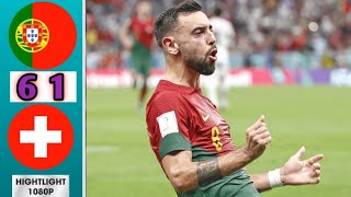 Portugal Vs Switzerland Full Highlights || Football Highlights Live 2022