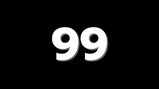 99 Second Countdown Timer With Sound Effect
