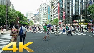 Shinbashi to Yurakucho on foot - Long Take【東京・新橋/有楽町】 4K