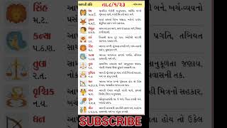 આજનું ભવિષ્ય રાશિફળ તા.8/1/23 #viral #shorts #short #viralshorts #rashifal #રાશિફળ