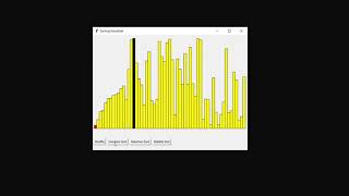 Sorting Visualizer in Python with source code| Source Code & Projects