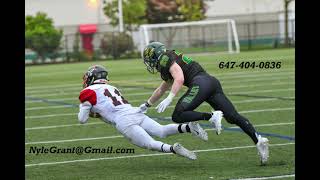 Marcel Grant #11 V.I Raiders CJFL Tape