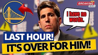 😢 BOB MYERS JUST ANNOUNCED! IT'S OVER FOR HIM!  LATEST NEWS FROM GOLDEN STATE WARRIORS !