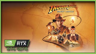 Indiana Jones e o Grande Círculo - RTX 4070 + I5 12400