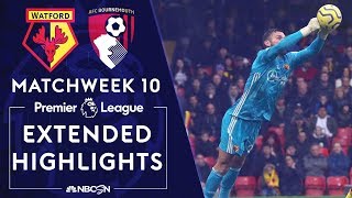 Watford v. Bournemouth | PREMIER LEAGUE HIGHLIGHTS | 10/26/19 | NBC Sports