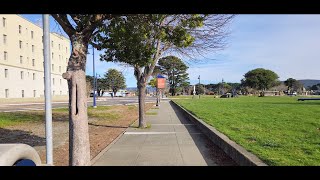 Front Street/Beachfront Park in Crescent City, California after a storm!