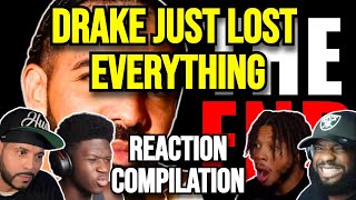 DRAKE JUST LOST EVERYTHING | REACTION COMPILATON