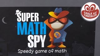 Super Math Spy from Chalk and Chuckles