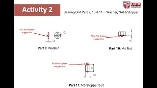 Lab 6 AutoCAD Part 2: Washer, Nut, and M6 Stopper Bolt