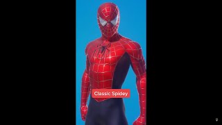 Fortnite X Spiderman Item shop (Concept) #Shorts