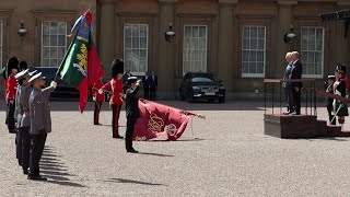 Encontro com o Rei Carlos III no Palácio de Buckingham
