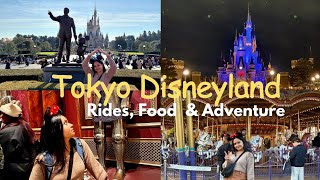 🔥 Tokyo Disneyland Like Never Before! 🏰✨ Magical Lights, Rides & Fireworks! | Indian in Japan