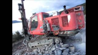 Sandvik DX780 Test drilling