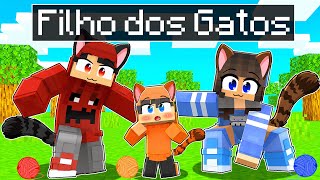 TIVE um FILHO com o MENINO GATO no Minecraft ◂Miika▸